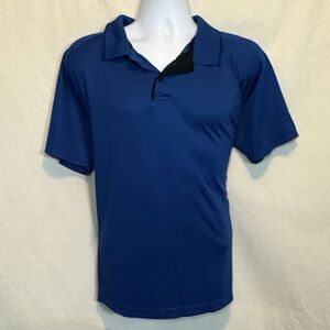 G-116‎ Men’s HPI Blue Short Sleeve Pullover Polo Shirt